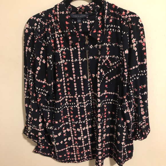 Tommy Hilfiger Floral Blouse - Picture 1 of 5